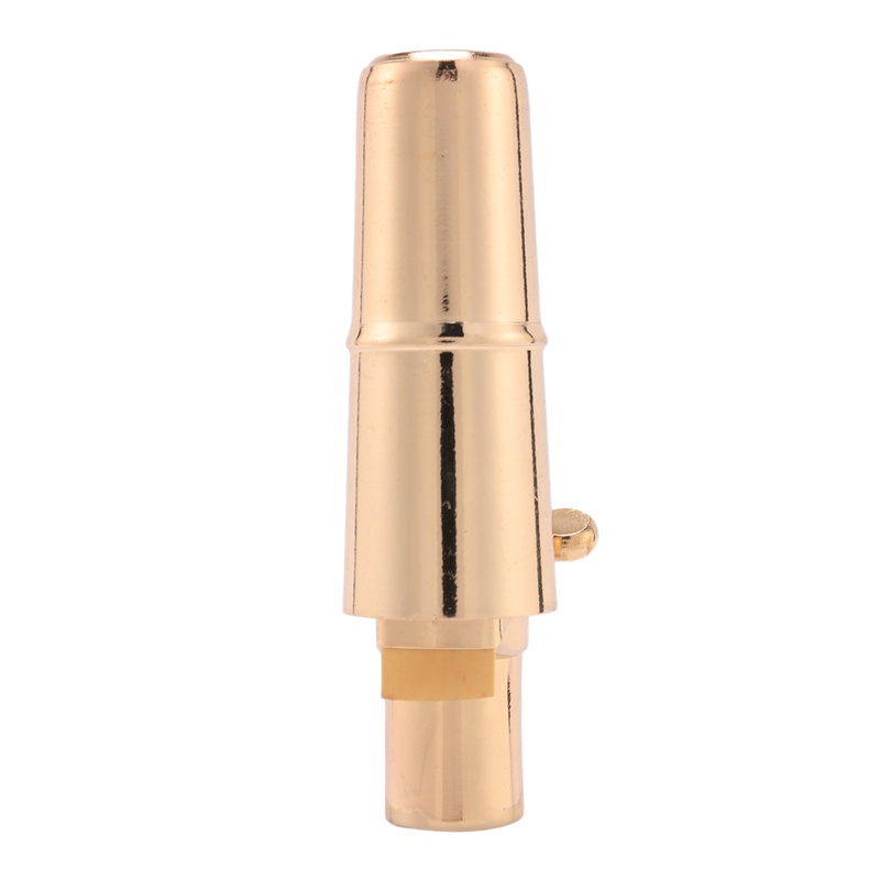 Golden Alto Sax Saxophone Mouthpiece with Cap and Ligature Musical Instruments Parts