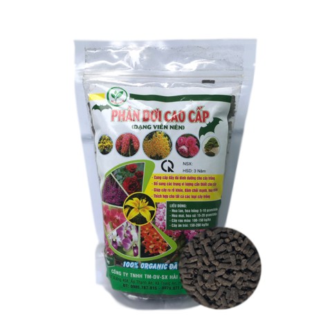 Phân dơi cao cấp dạng viên nén - Gói 1kg