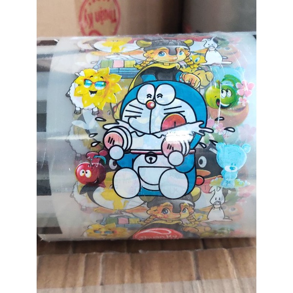 Cuộn Màng Dán Ly 1 lít khổ 150mm. Chuyên dùng cho trà sữa, nước mía, trà tằc, băp rang bơ.