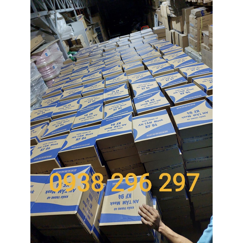 KF94-Khẩu trang y tế 4D AN TÂM "1 gói / 10 cái"