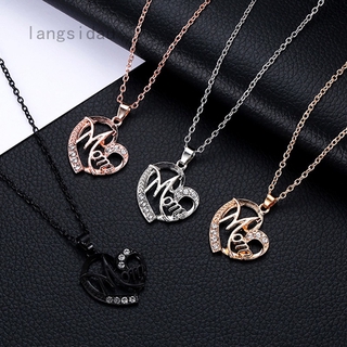 Vòng cổ Có Mặt Dây Hình Chữ Mom Thiết Kế Đơn Giản Thời Trang