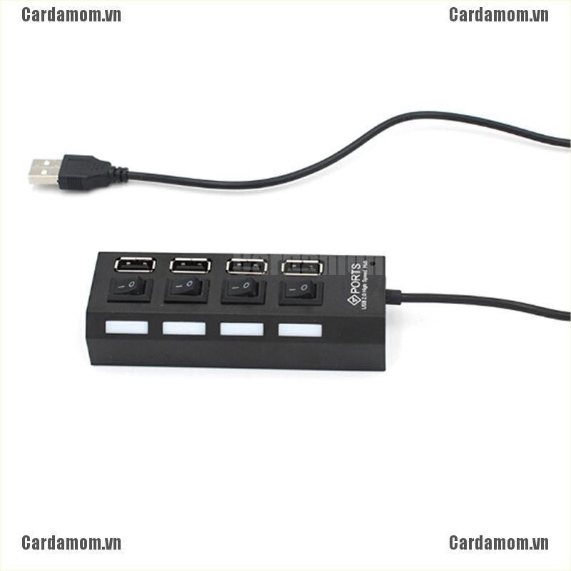 Bộ Chia 4 Cổng Usb 2.0 Tốc Độ Cao Cho Laptop Pc (Lj)