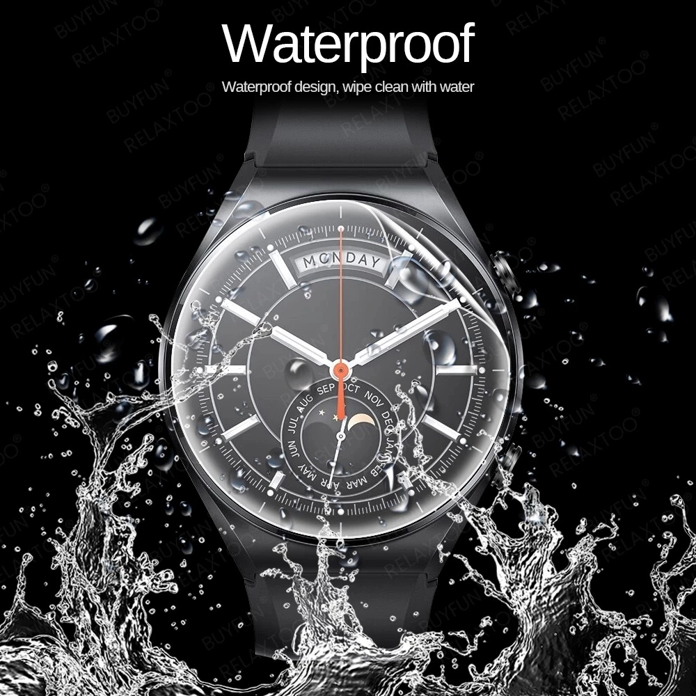 1 Miếng Dán Bảo Vệ Màn Hình Chống Nước Chống Trầy Xước Dành Cho Xiaomi Watch S1