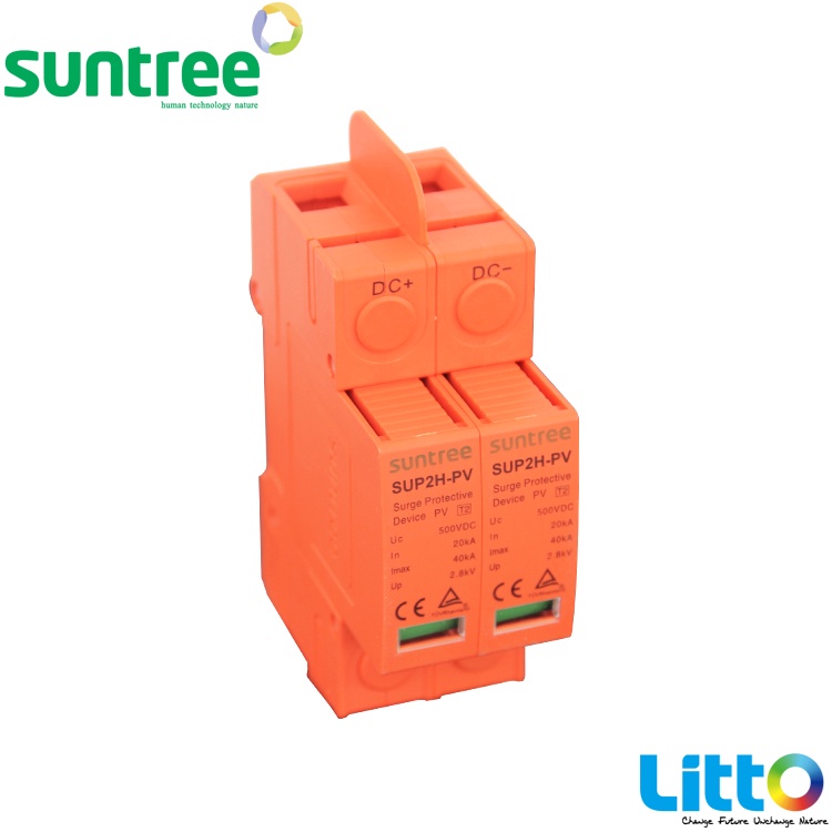 CHỐNG SÉT DC SUNTREE 2P 500VDC, 2P 800VDC