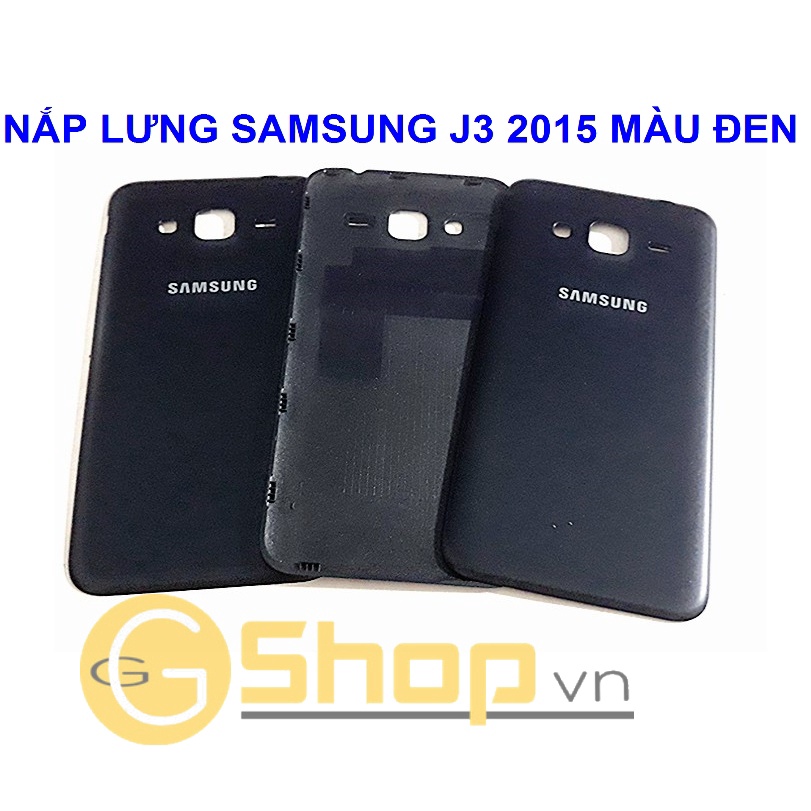 NẮP LƯNG SAMSUNG J3 2016 MÀU ĐEN