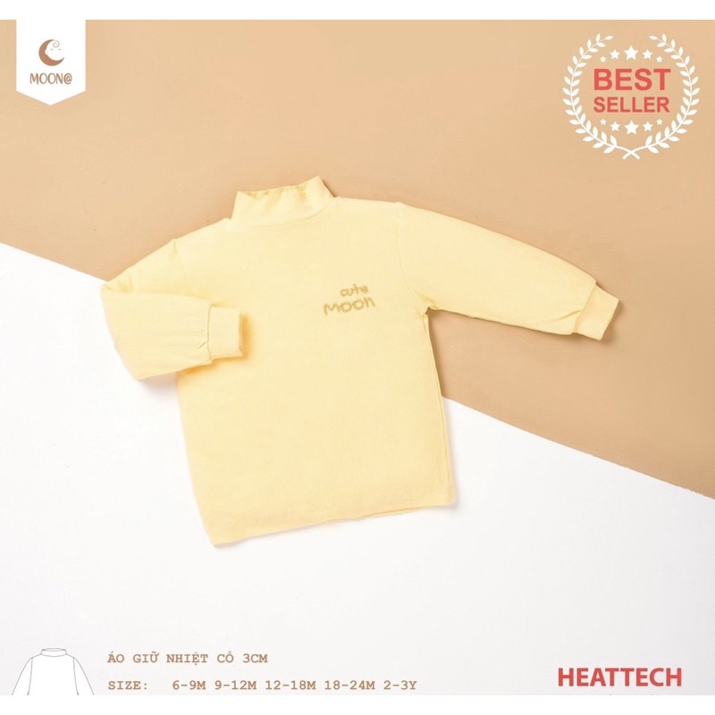 Áo giữ nhiệt Moon Heattech Siêu Mềm Cho Bé 6m-3y