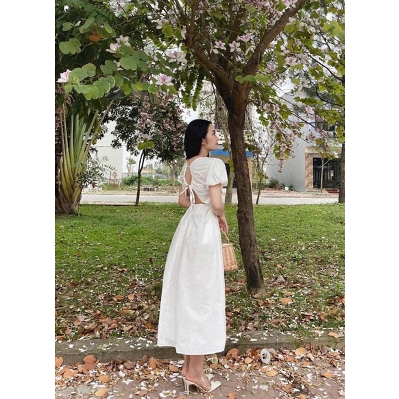 Đầm maxi đi biển ôm ngực váy maxi dáng xòe sang chảnh | BigBuy360 - bigbuy360.vn