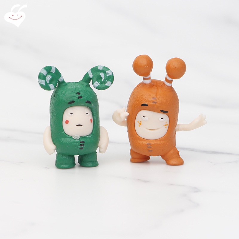 Set 7 Mô Hình Nhân Vật Oddbods Hoạt Hình Đáng Yêu