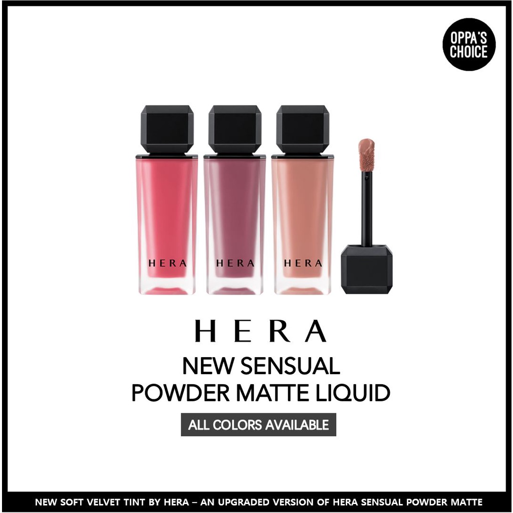 Dòng SON KEM  HERA SENSUAL POWDER MATTE LIQUID  5g