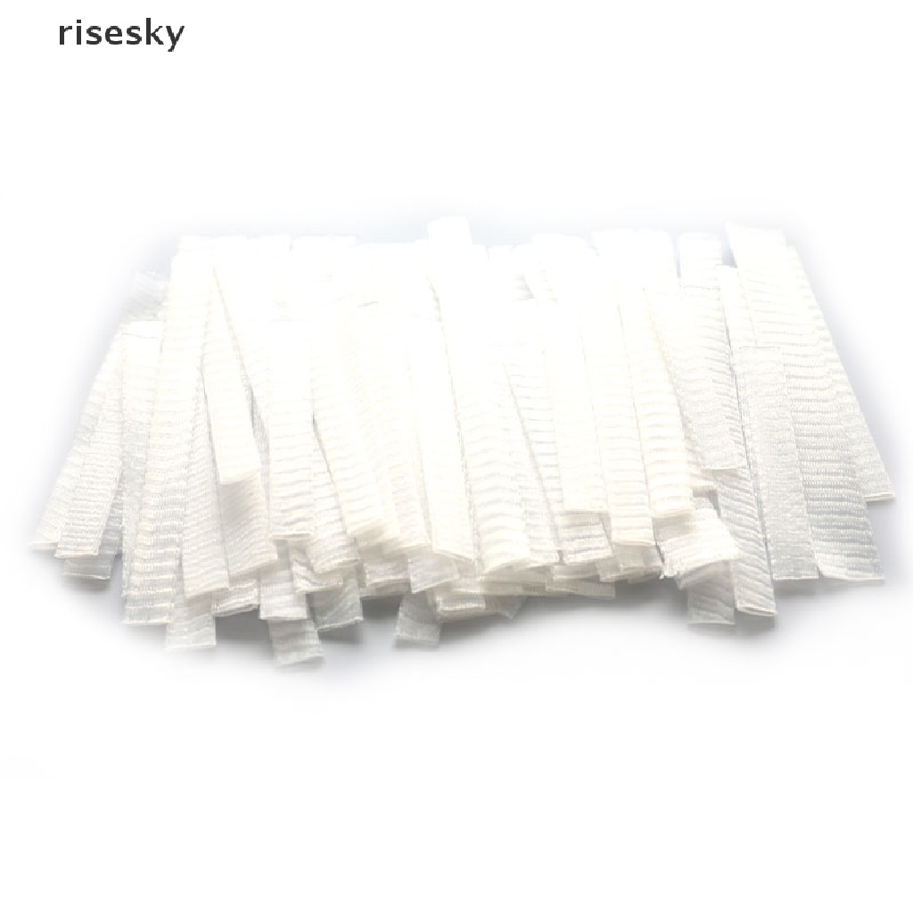 Set 50 Lưới Bọc Bảo Vệ Cọ Trang Điểm Màu Trắng ♨Trên đó