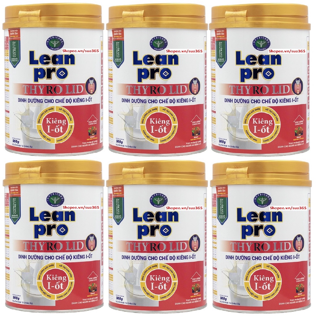 Sữa Lean pro Thyro Lid_900g - Dinh Dưỡng Cho Chế Độ Kiêng I-ốt - Date Luôn Mới