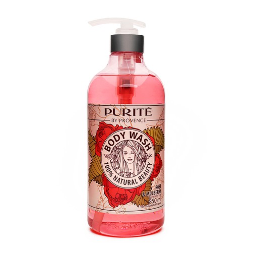 Sữa Tắm Giữ Ẩm Hương Hoa Hồng Purité By Provence - 850ml