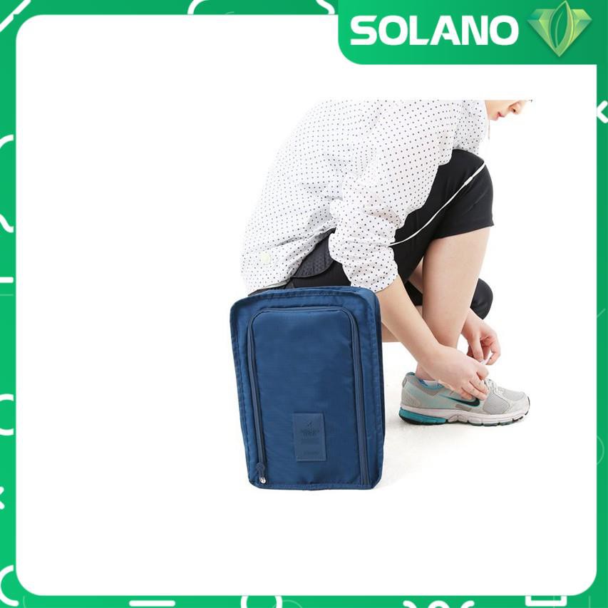 Túi đựng giày thể thao SOLANO đựng giày dép du lịch chống nước chống bụi xếp gọn tiện dụng HG-001199
