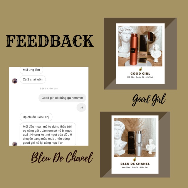 Nước Hoa Mini 20ml 𝐆𝐨𝐨𝐝 𝐆𝐢𝐫𝐥 | BigBuy360 - bigbuy360.vn