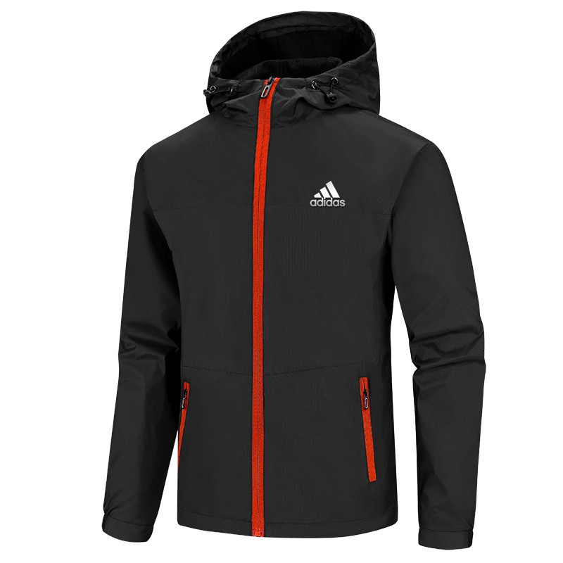 !Áo Khoác Adidas Có Mũ Trùm Dài Tay Thời Trang Dành Cho Nam