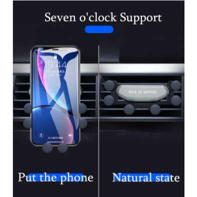 Giá Đỡ Điện Thoại Gắn Trên Khung Máy Lạnh Ô Tô 6 Điểm Gấp Được