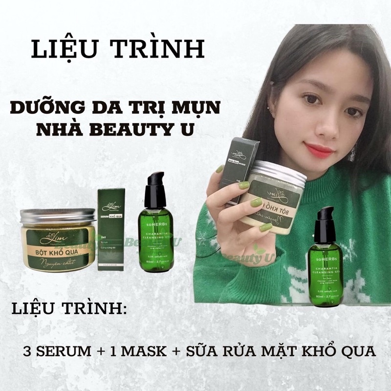 Serum khổ qua, mướp đắng handmade Lim farm - 100% nguyên chất - giảm mụn, sáng da, chăm sóc da mặt. | BigBuy360 - bigbuy360.vn