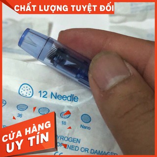 . . Mua đầu kim 12 cho máy dr pen A1 và Dr Pen A1 tích điện(.[Spa]