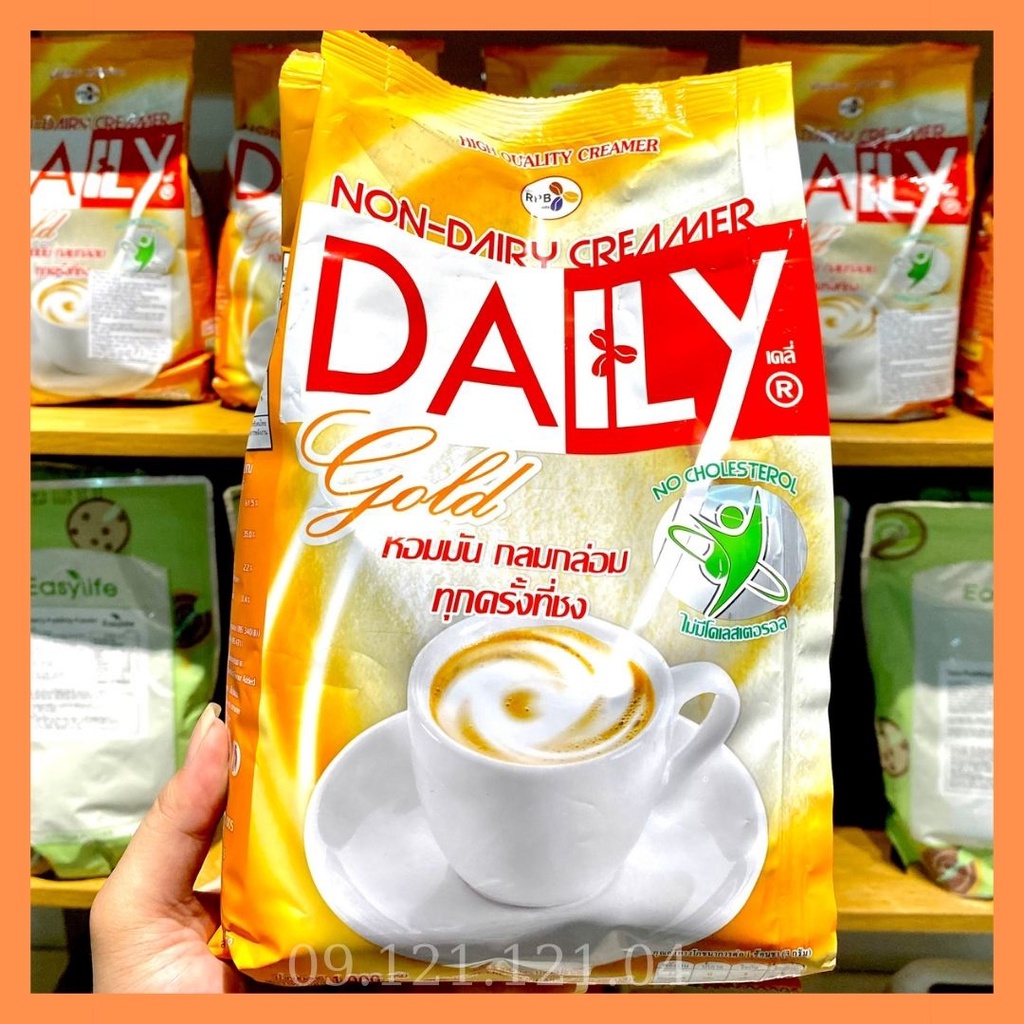 [Mã LIFEHL15K giảm 10% đơn 0Đ] (HT) Bột kem béo pha trà sữa Gold Daily nhập khẩu Thái Lan 1kg