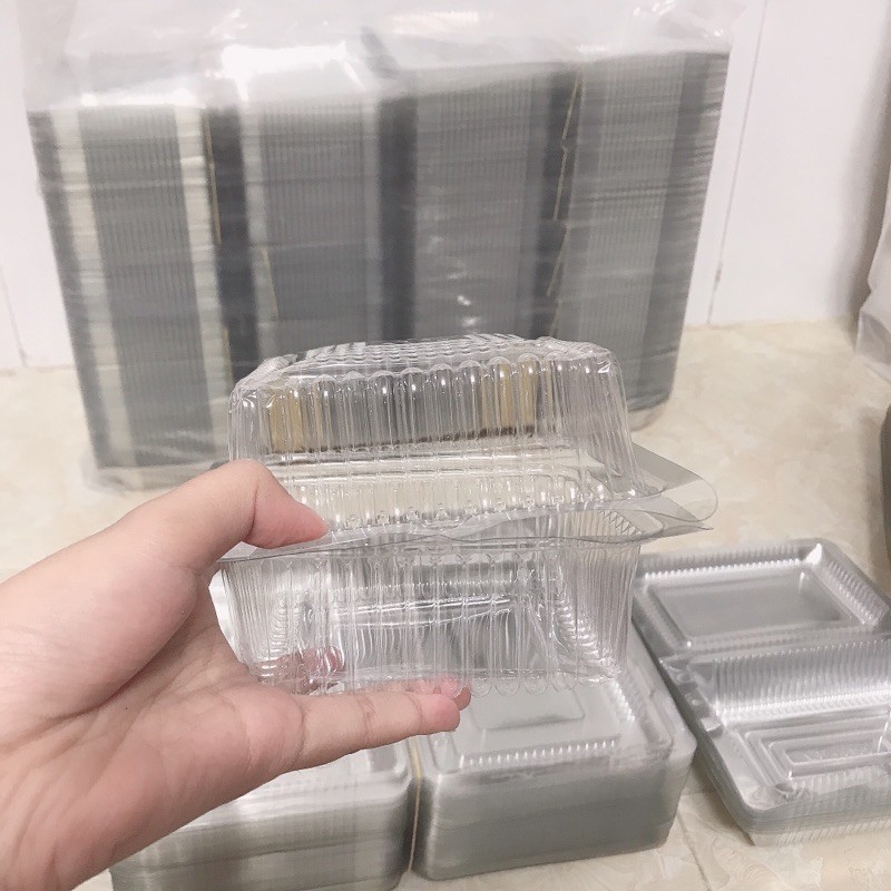Hộp nhựa đựng thực phẩm lốc 10 cái có nhiều size