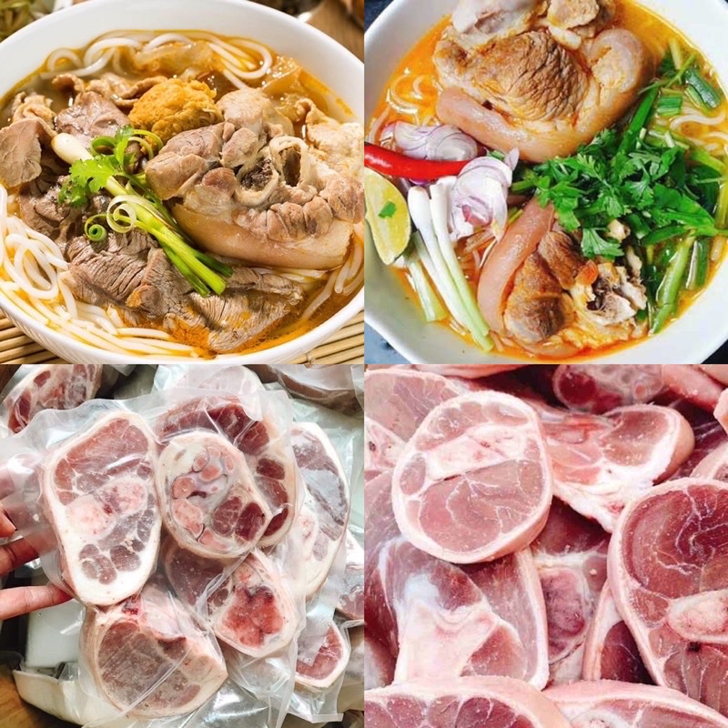 1kg khoanh giò heo - khoanh giò cắt siêu ngon- chỉ giao hoả tốc