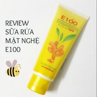 Sửa gửa mặt E100 ngừa mụn trắng da hết thâm