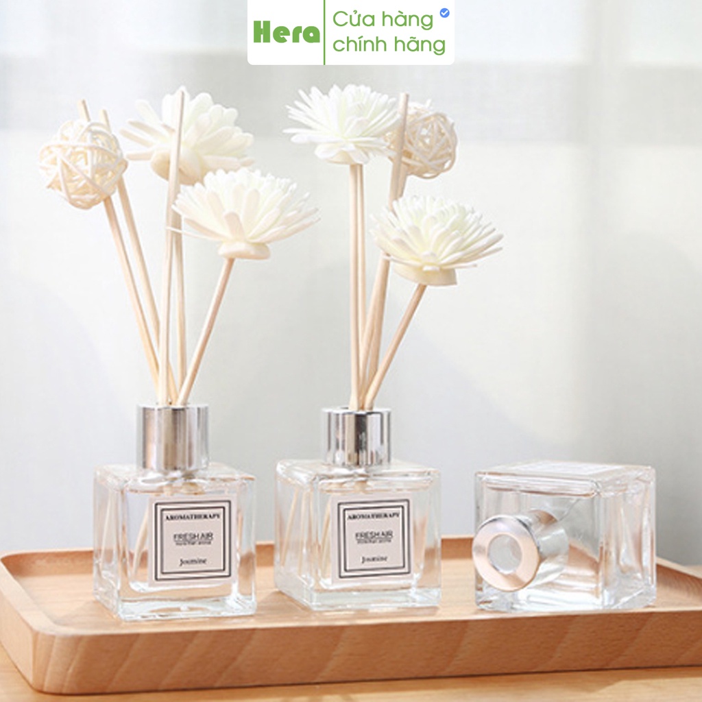 Lọ Khuếch Tán Tinh Dầu Nước Hoa Thơm Phòng Ngủ Thiên Nhiên Để Phòng Thơm Nhà Khử Mùi 50ML KT01