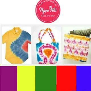 Nhuộm Áo TIE Dye