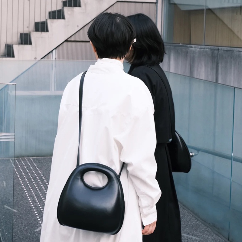 Túi đeo chéo IELGY dáng tròn nhỏ thời trang dành cho nữ