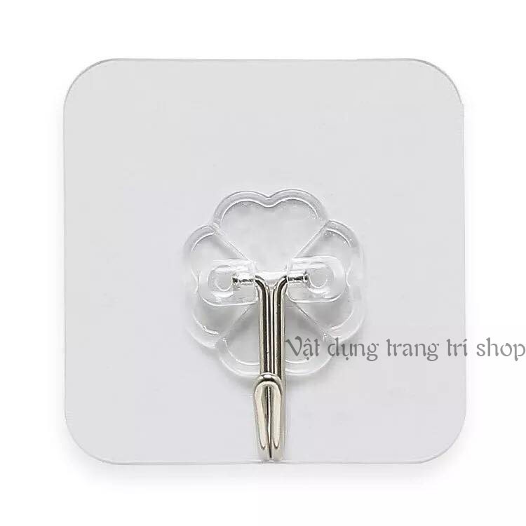 Bộ 300 Móc dán tường siêu dính 6x6cm