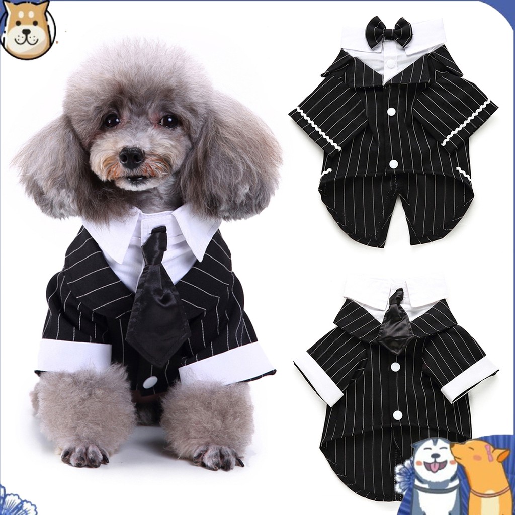 Bộ Quần Áo Tuxedo Chú Rể Cho Thú Cưng