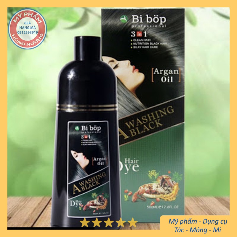 DẦU GỘI PHỦ BẠC ĐEN (NÂU) TÓC BIBOP NHẬT BẢN - GỘI LÀ ĐEN TÓC ( NÂU TÓC ) | BigBuy360 - bigbuy360.vn