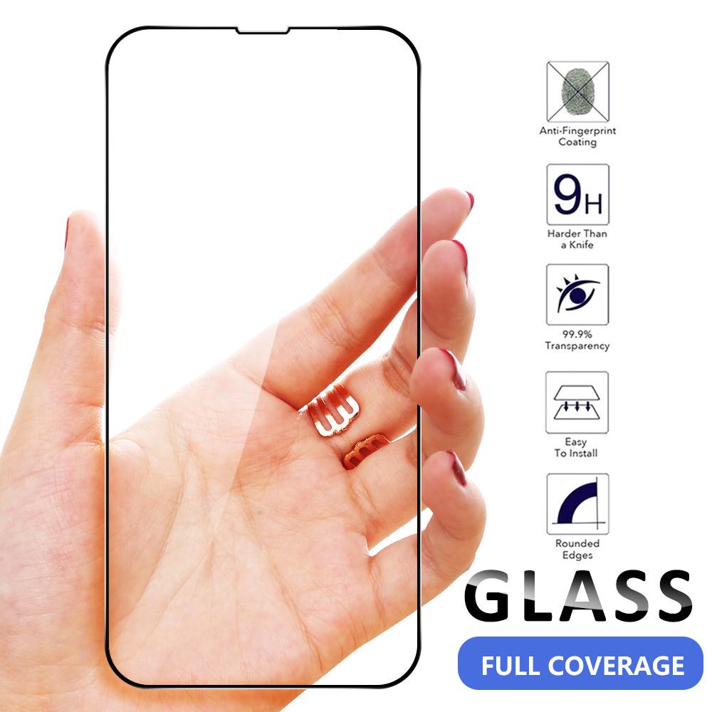 Kính Cường Lực Bảo Vệ Màn Hình Điện Thoại iPhone 12 13 11 14 Pro Max X XS XR 6 6S 7 8 Plus