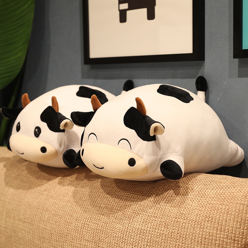 Bò Sữa Béo Bông Cao Cấp mềm mịn siêu đáng yêu - Gối ôm, gấu bông, gối văn phòng nhiều mẫu