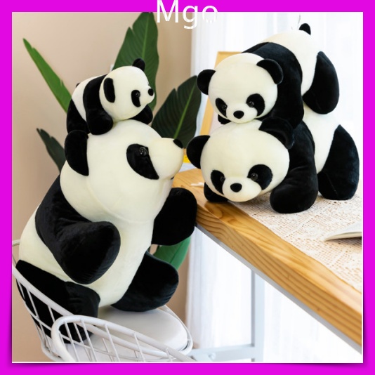 Gấu Bông PANDA Gấu Trúc Nhồi Bông Nằm Qùa Tặng Cực Đáng Yêu Dễ Thương 30Cm 60Cm