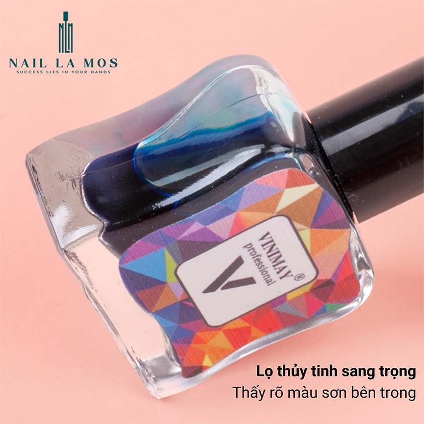 Set 12 lọ cồn loang Vinimay chính hãng - loang cồn trang trí móng tay nghệ thuật (15ml)