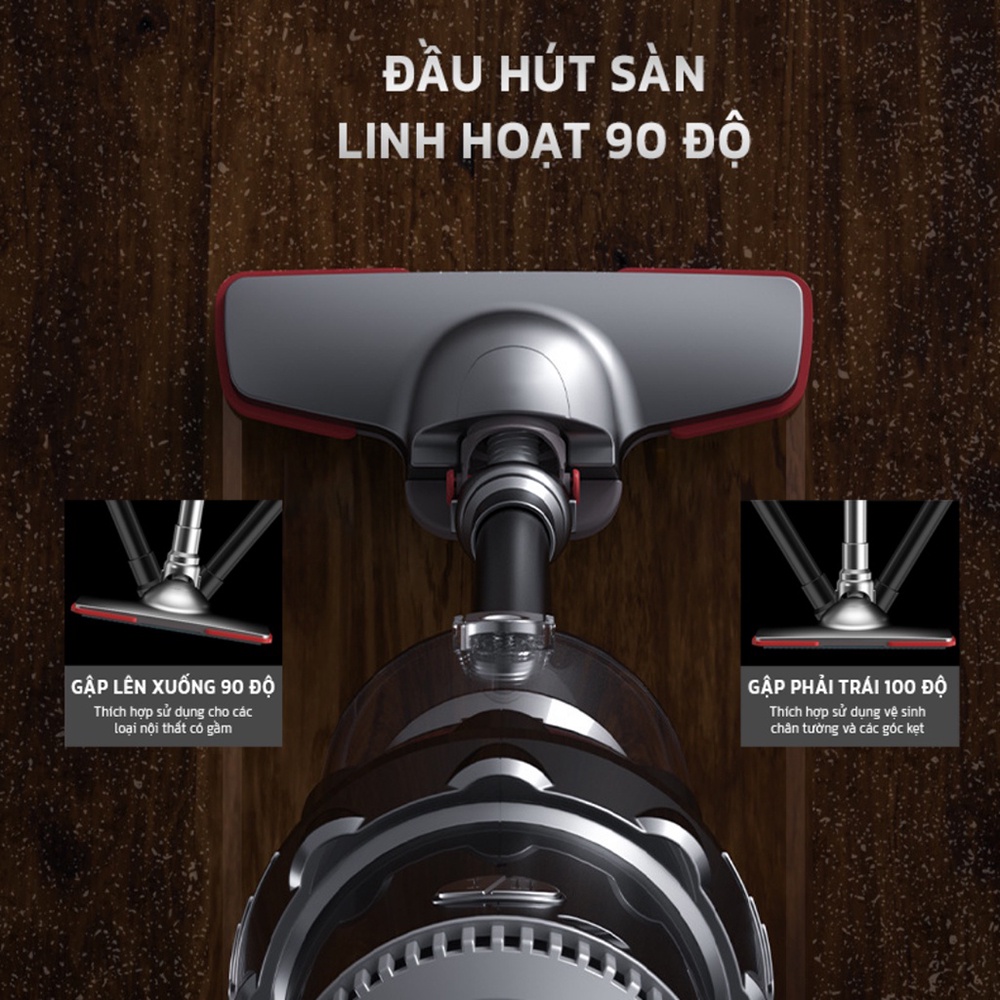 Máy hút bụi cầm tay đa năng cao cấp - Máy hút bụi gia đình. Bảo hành 2 năm toàn quốc, đổi mới 7 ngày đầu nếu lỗi .