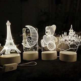 XẢ GIÁ SỈ _ ĐÈN NGỦ 3D SIÊU ĐẸP 3 CHẾ ĐỘ ÁNH SÁNG TRANG TRÍ SIÊU ĐẸP