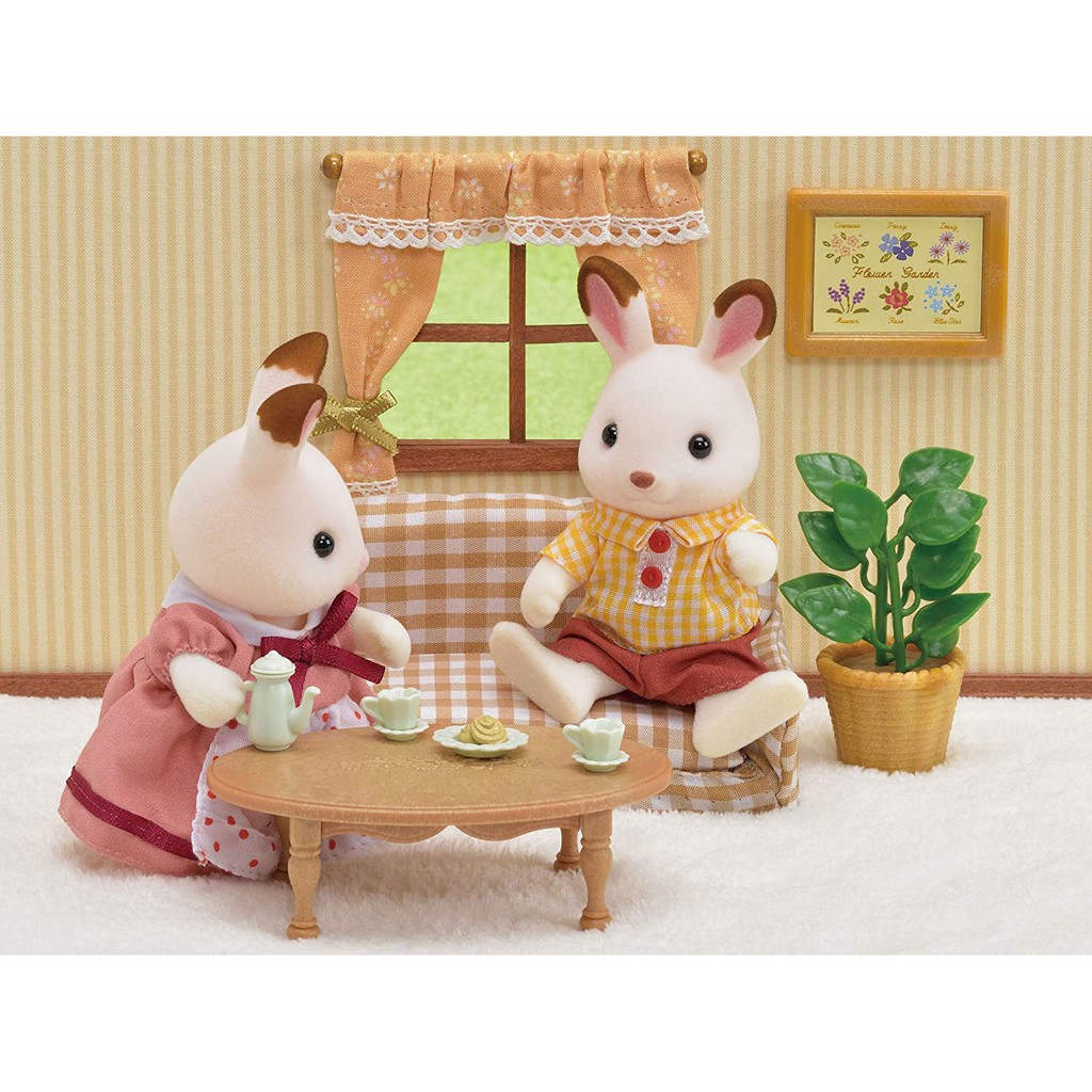 Sylvanian Families Bộ Sofa Phòng Khách Living Room Sofa Set