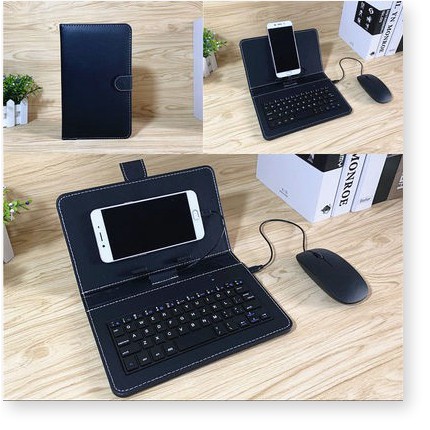 Bao Da Kèm Bàn Phím Tab S6 Lite có chuột ❎hàng chuẩn❎, sang trọng, có đầu kết nối type-C, dành cho điện thoại, máy tỉnh
