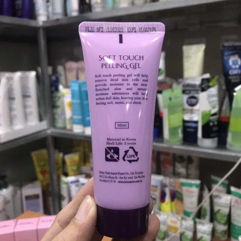 GEL TẨY TẾ BÀO CHẾT BEAUMORE SOFT TOUCH PEEELING 50ml