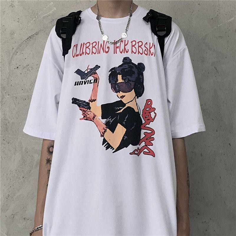 Áo thun tay lỡ form rộng unisex Tiger.86 AFR150