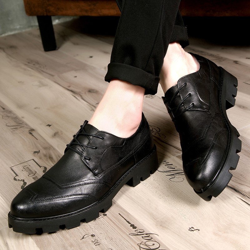 Giày Da Oxford Phong Cách Văn Phòng Dành Cho Nam Giới