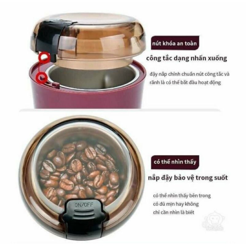 Máy xay nghiền bột khô, xay thịt, bột ngũ cốc đa chức năng