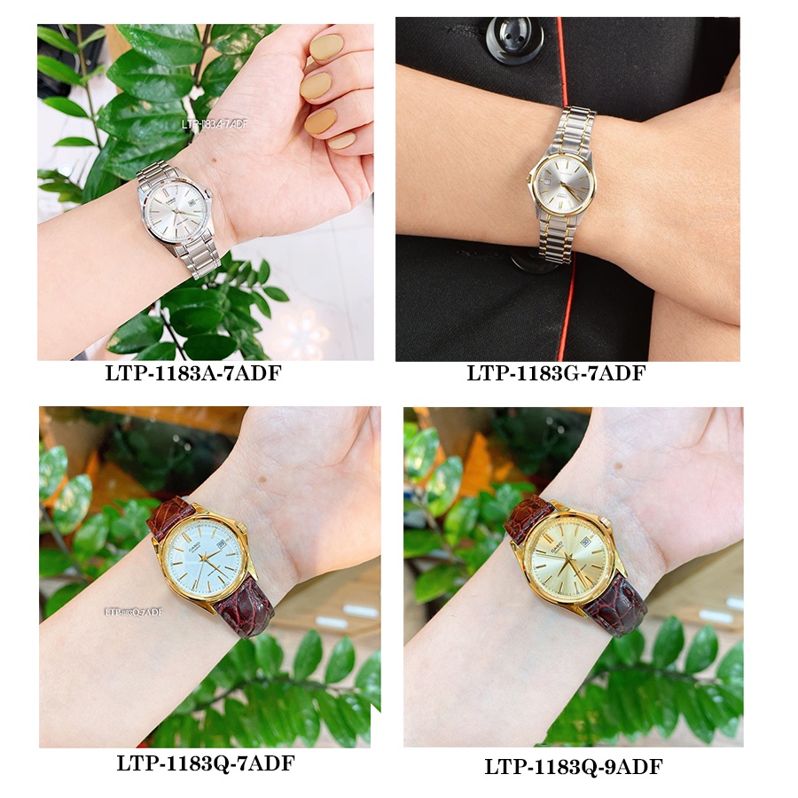 Đồng hồ nữ chính hãng Casio Anh Khuê LTP-1183 LTP-1183A LTP-1183Q LTP-1183G LTP-1183E