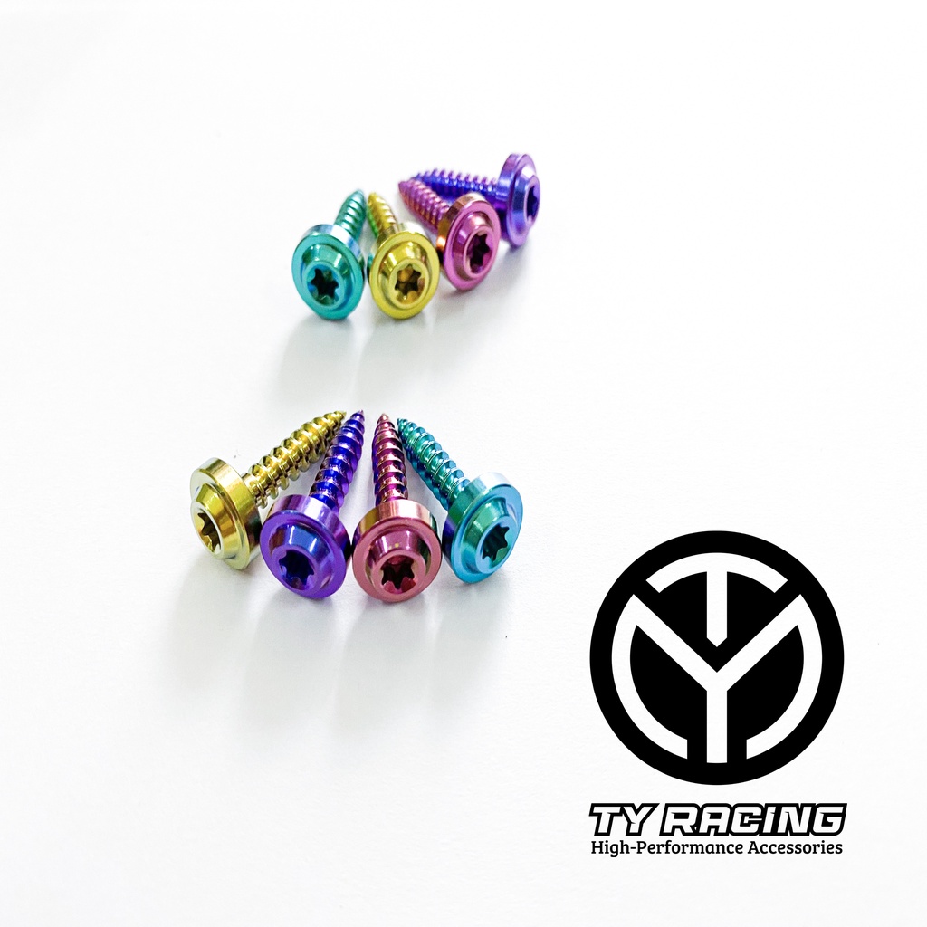 BỘ Ốc Titan Dàn Áo các dòng xe GA Chuẩn Gr5 Xịn - TY Racing