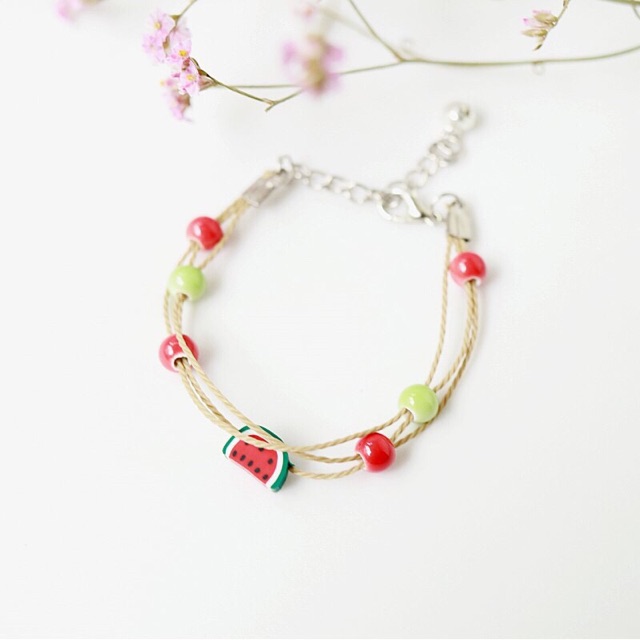 (Sỉ 6k) 10 vòng tay gốm hình trái cây | BigBuy360 - bigbuy360.vn