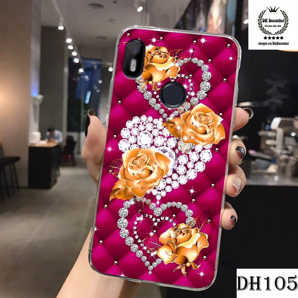 Ốp lưng Vsmart JOY 1 in hình hoa tinh tế , mới mẻ DH DECEMBER