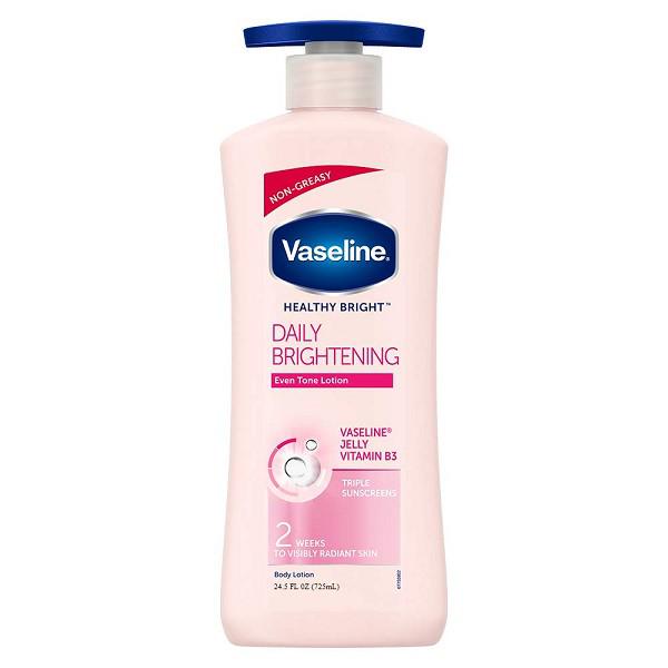 Sữa Dưỡng thể Vaseline 725ml trắng da ,mịn màng, cấp ẩm chuyên sâu , phù hợp cho làn da phụ nữ  châu Á