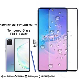 MIẾNG DÁN CƯỜNG LỰC SAMSUNG GALAXY NOTE 10 LITE FULL TEMPERED GLASS